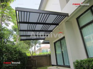 Modern Aluminium canopy [ เศรษฐสิริ : ประเวศ ]