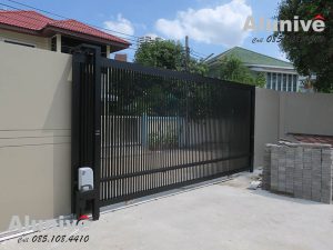 Sliding Gate Aluminium @ หมู่บ้านรังสิตยา อุดมสุข58