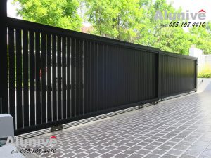 2 Panal Sliding Gate Aluminium  @The Marq Pinklow-Sai2