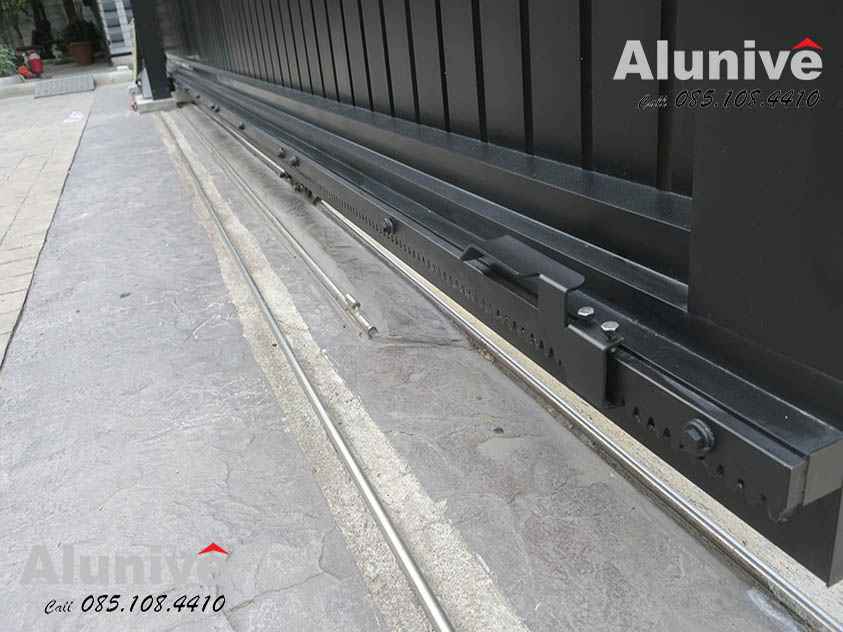 Aluminium Gate Pinion Rack Automation @ The City Sathorn Suksawat