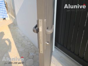 Stainless Steel Mortise Lock for Swing Gate @ Kridsadanakorn Phuttamonthon Sai3